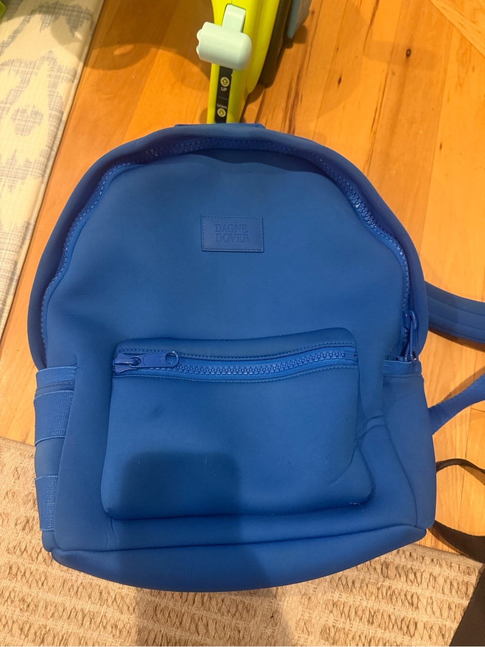 Dagne Dover Blue Medium Neoprene Backpack